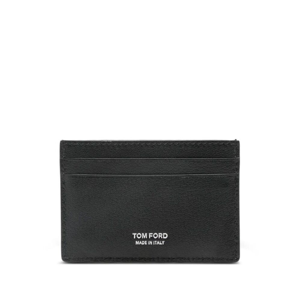 Logo-Print Leather Cardholder Women